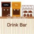 [Drink bar] Included with all lunch menus♪