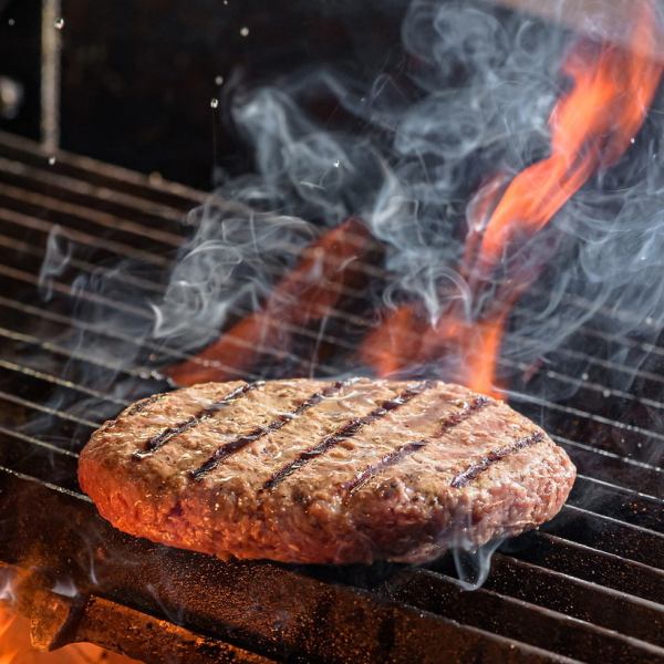 【추천 No.1】프라임 쇠고기 사용, 쇠고기 100%! 부처 햄버거 샐러드 뷔페 포함 180g