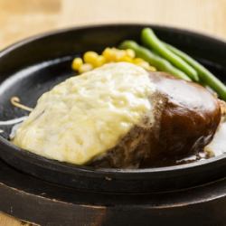 Demi-cheese three-star hamburger steak