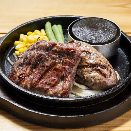 ブレードステーキ(100g)＆黒毛和牛100％ブッチャーズハンバーグ(90g)