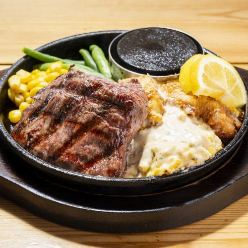ブレードステーキ(100g)＆チキン南蛮