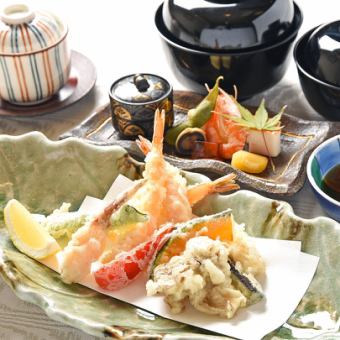 【ランチ】全6品◆天ぷら膳「星」　2,400円(税込)