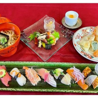 全5品【期間限定】にぎり膳「琴ーことー」　3,600円(税込)