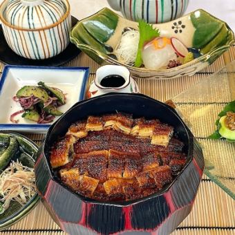 全6品◆うなぎ懐石「白鷺（しらさぎ）」
