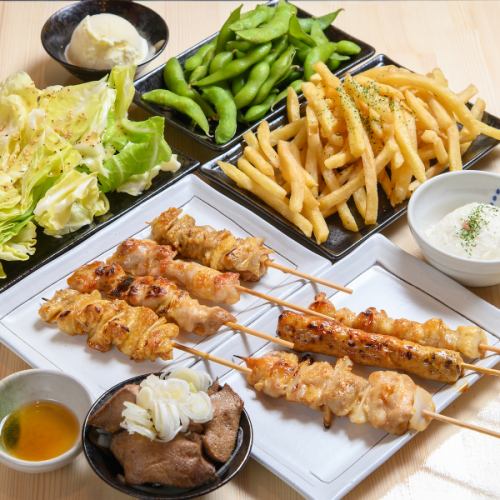 シーン別に選べる飲み放題付きコースが充実