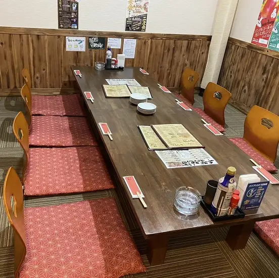 完全個室のお座敷♪最大8名様用のお席もご用意しております！