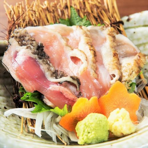 Tataki of Tamba chicken thigh meat