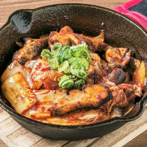 Stir-fried chicken kimchi