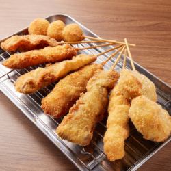 おすすめ串揚げ 8本盛り