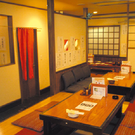 A calming Japanese space inside the store.The cozy atmosphere of the restaurant is perfect for a relaxing meal.It can be used for girls-only gatherings in the tatami room, rice in the family, and moms-only gatherings with children ★