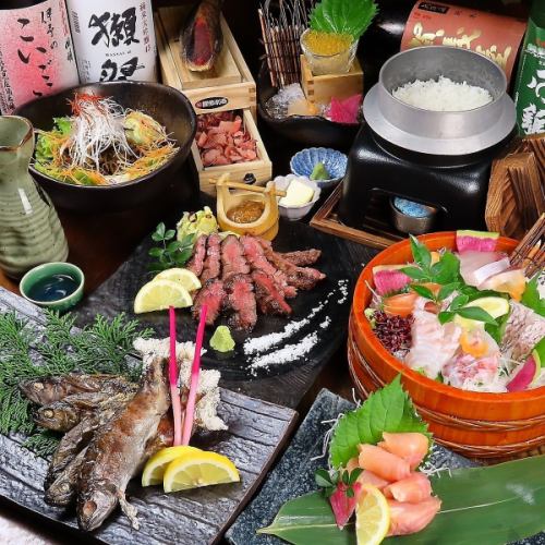 肉と魚のバランスが良い◎