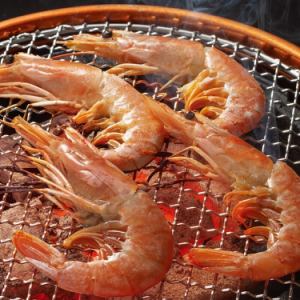 Head-on shrimp/shishamo/soft grilled squid