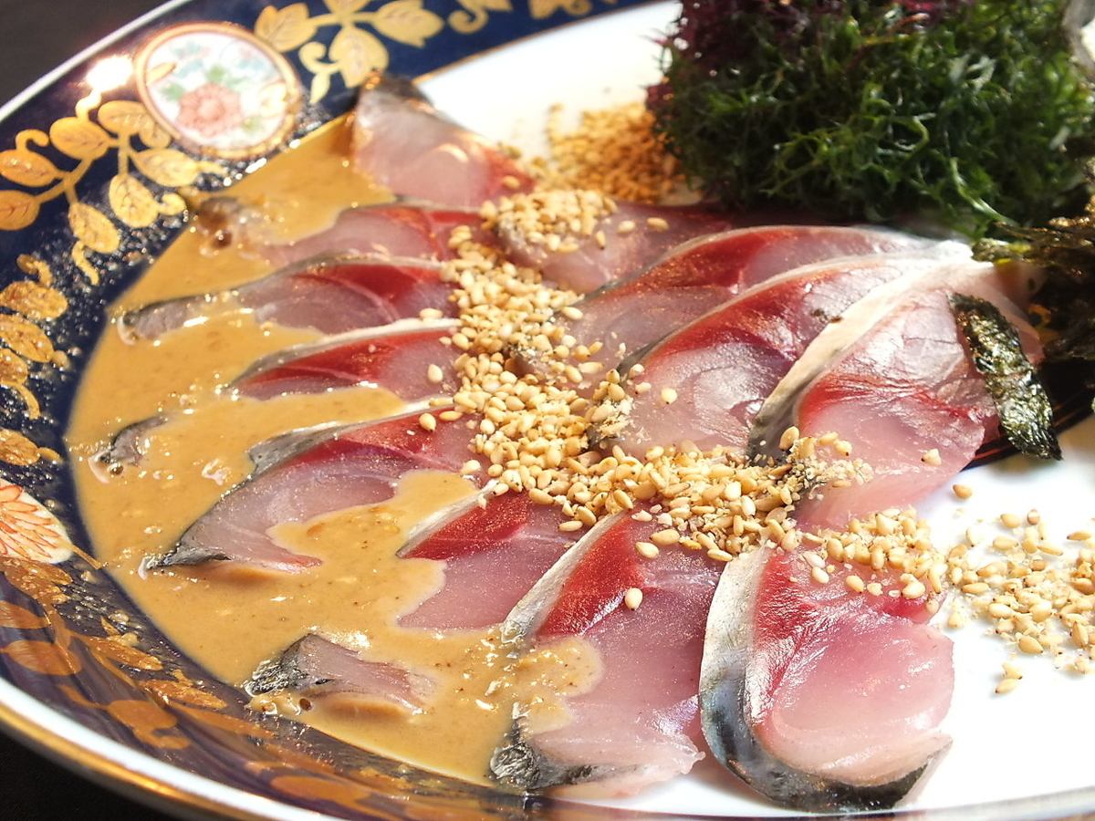 Private rooms are available! Reservations are recommended for the specialty sesame mackerel!
