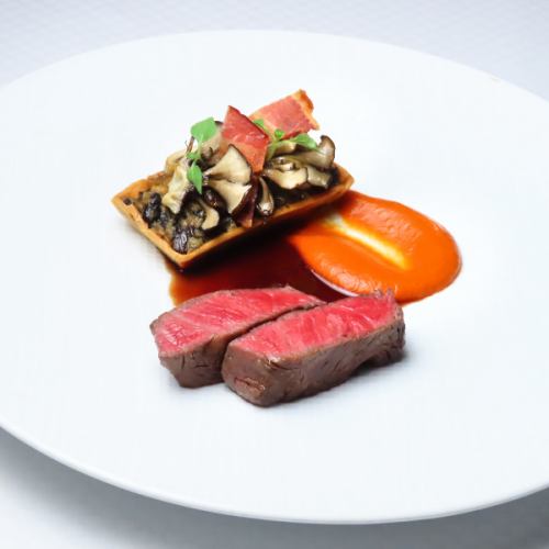 時間がない方へおすすめ【ディナー】Menu Mignon(平日ダイニング限定ショート)希少和牛フィレ