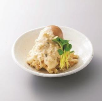 ハッケンポテトサラダ~煮玉子のせ~