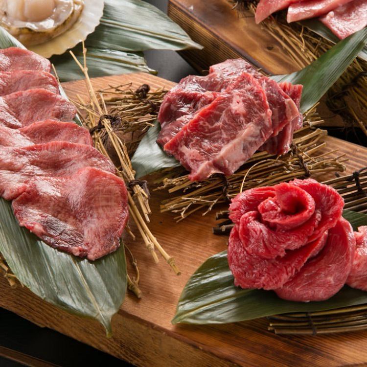 Discerning meat has a melting texture in the mouth.Hachioji's No.1 popular yakiniku!