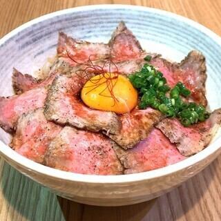 ローストビーフ丼