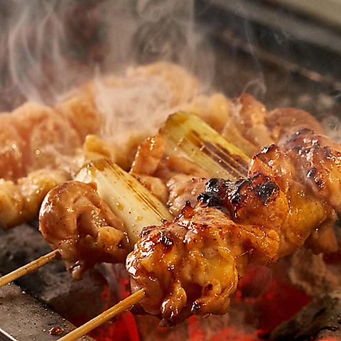 名物焼き鳥コースで満喫◎