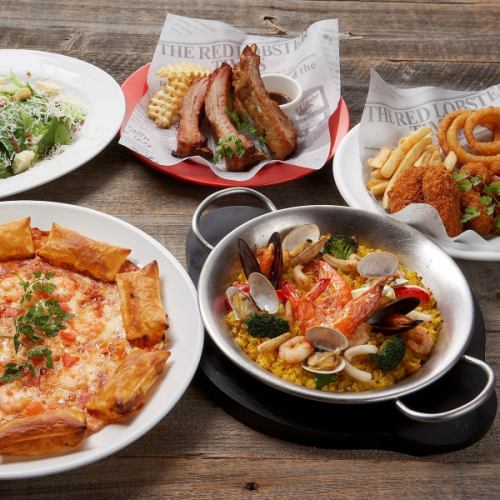 種類豊富なメニュー!