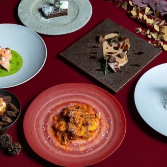 [Harmony of Japanese and Italian Cuisine] Delicious dishes including vibrant and photogenic meat! Perfect for girls' nights, anniversaries, and dates.