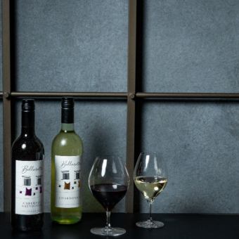 【スパークリングワインが楽しめる】ワイン含む約40種『2時間飲み放題』 2300円