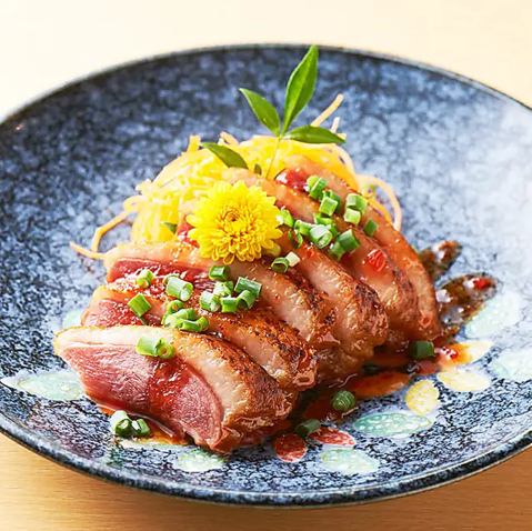 焼き合鴨ロース ネギソース 968円