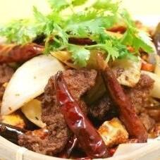 鶏肉の辛香り揚げ