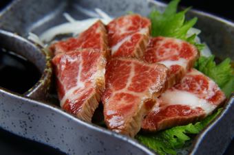 [Selected] Grilled horse string sashimi