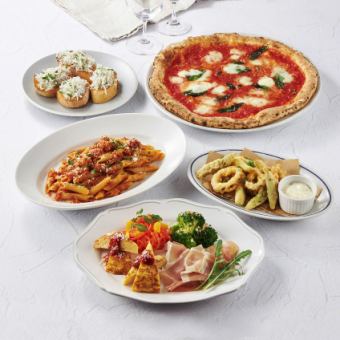 《料理のみ》気軽なお食事に【カジュアルコース】フード8品