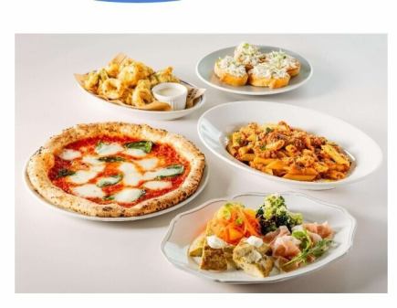 《120분 음료 무제한 첨부》부담없이 식사에 【캐주얼 코스】♪통상 5000엔⇒4000엔(부가세 포함)!