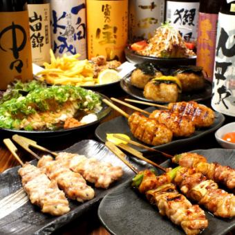 [Monday to Thursday only] Easy course with 9 dishes, 180 minutes [all-you-can-drink] ★4000 yen ⇒ 3500 yen