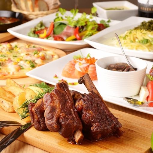 绝对超值!包含2小时畅饮!T's House套餐☆ 原价5500日元 → 使用优惠券后仅需5000日元