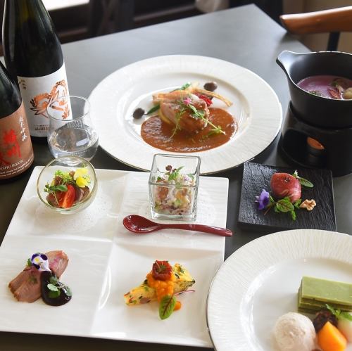 【贅沢ランチ】旬食材をふんだんに使用した全8品のランチコースで優雅なひととき
