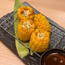 Steamed baby corn