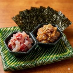 Famous! Authentic Negitoro (minced tuna with green onions)