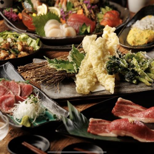 【特価】地鶏×鮮魚和食コース3H飲み放題付3500円～！