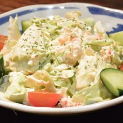 Benbei snow crab salad