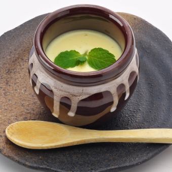 Almond jelly/Pot pudding/Creme brulee-style custard ice cream