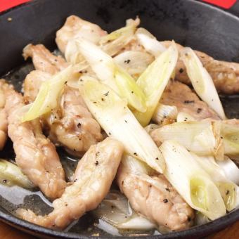 Stir-fried celery with black gosho