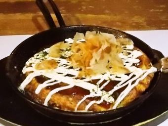 Mountain potato teppanyaki/Mountain potato okonomiyaki