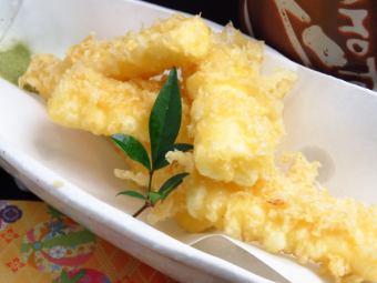 Shrimp tempura (5 pieces) / Ikageso tempura / Cheese tempura (5 pieces)