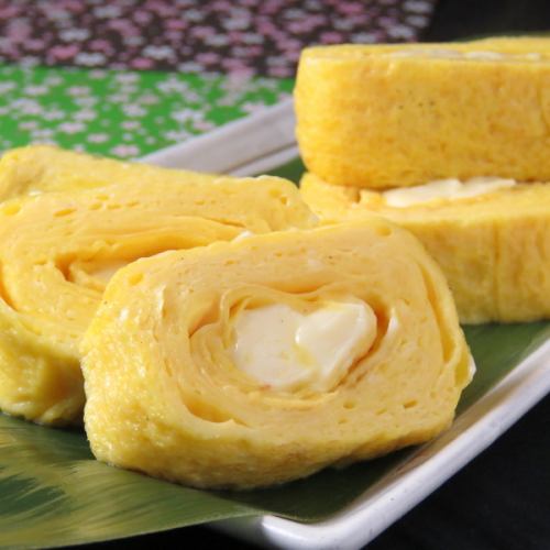 Thick omelet/Cheese omelet/Mentaiko omelet