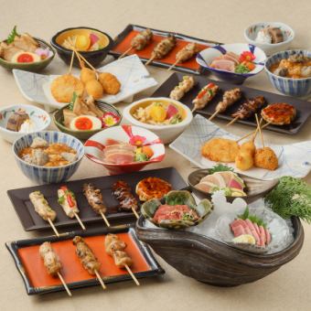 鶏づくしコース5000円　★+1000円で飲み放題★