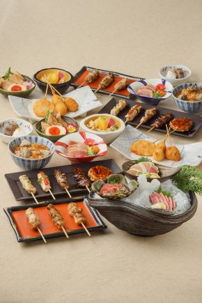 鶏づくしコース5000円 ★+1000円で飲み放題★