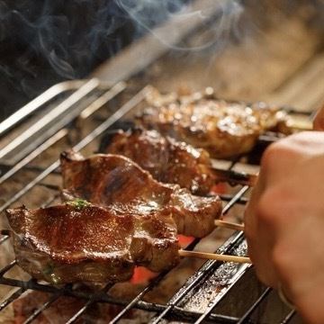 【名物鴨ローストも楽しめる♪】焼鳥コース　120分飲み放題付◎ 4500円