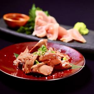 鸡肝刺身