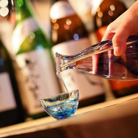 久保田、結人、松の司、谷川岳を含む日本酒10種類　2時間飲み放題のみ3500円コース