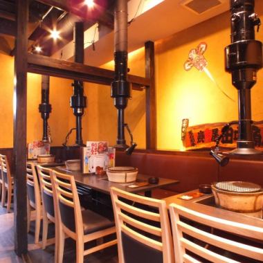 Private room / table / Large number of guests possible! ♪ You can dine slowly in a spacious shop ♪