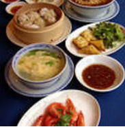 [Standard] Assortment of three kinds of dim sum, water dumplings, etc. <Yamcha course, 7 dishes total, 2,800 yen>