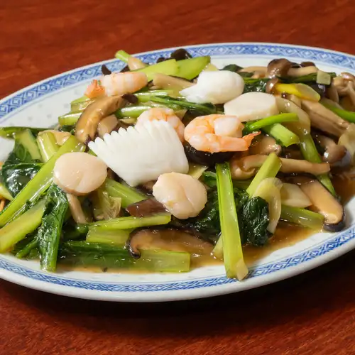 海鮮と野菜のヤキソバ